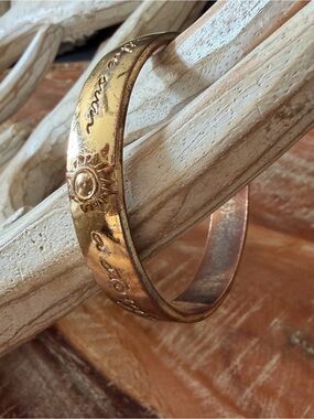 Lilly‎ Pulitzer Gold Sun Motif Cuff Bracelet